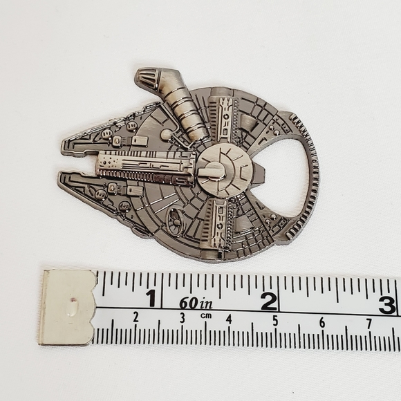 Rebel Alliance Star Wars Millenium Falcon Metal Bottle Opener - Picture 4 of 4